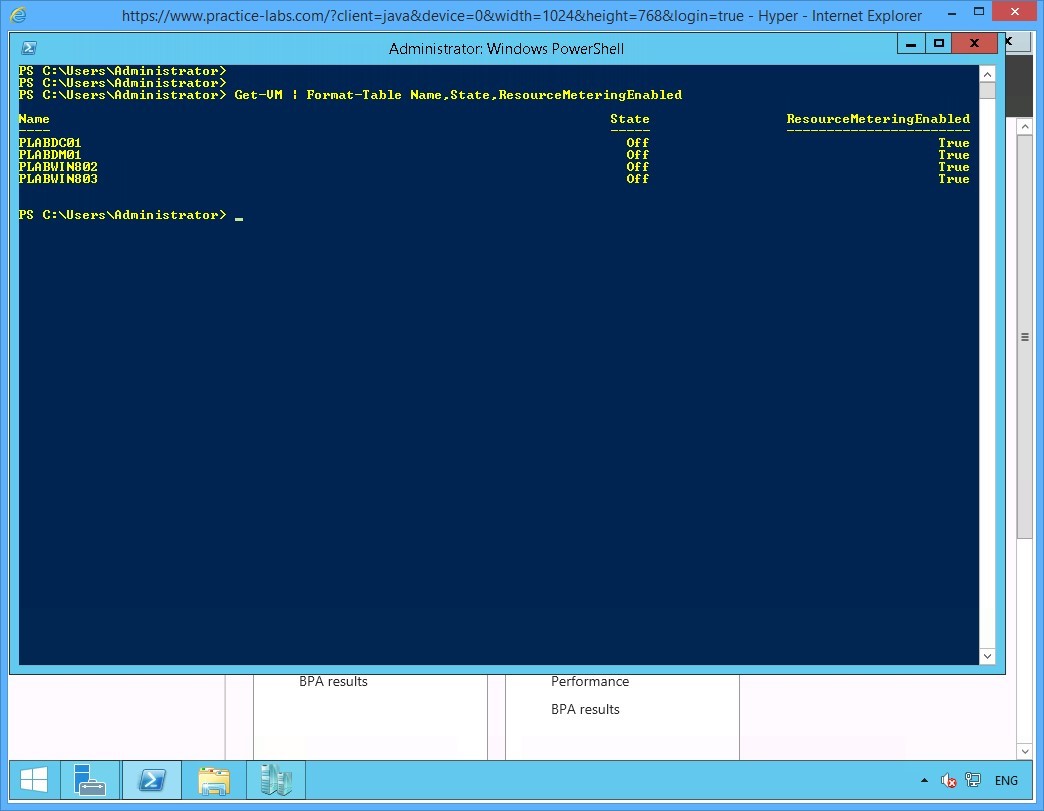 Figure 1.16 Screenshot of the device PLABHYPERV